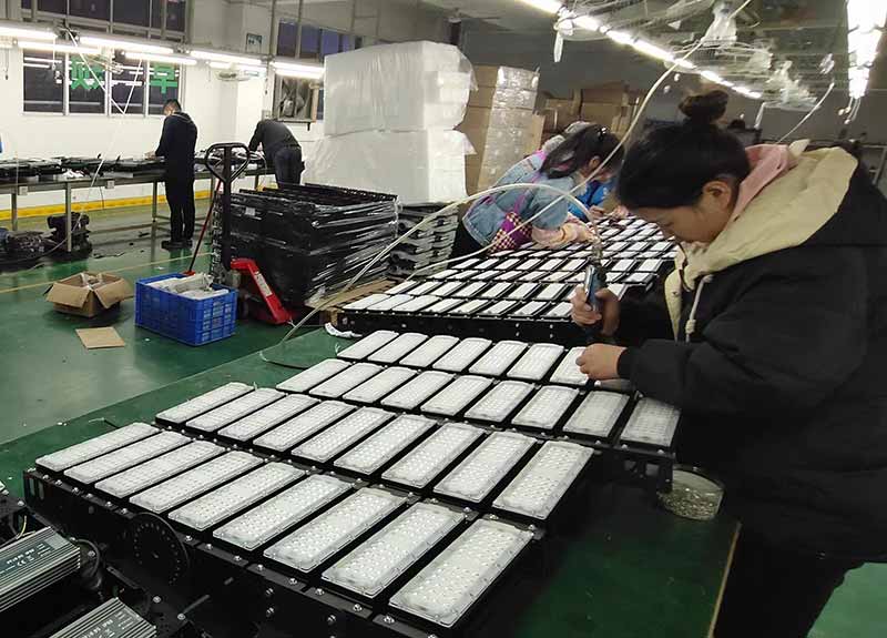 Brightest Ce Rohs 1000W Stadium High Mast LED Flood Light