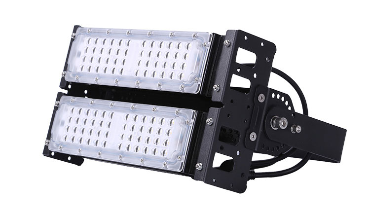 High Lumen 100W Parking Lot High Mast LED Flood Light