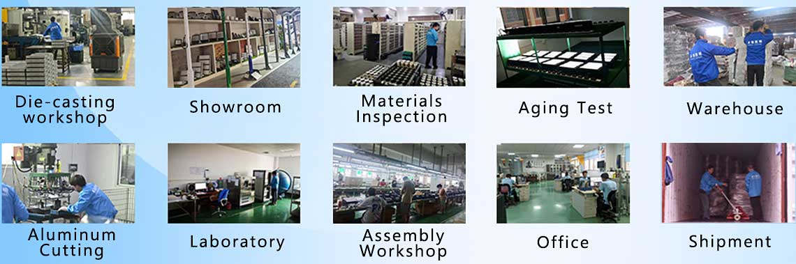 high mast led flood light manufacturing process